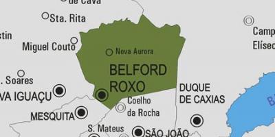 Карта Белфорд-Роксо општина