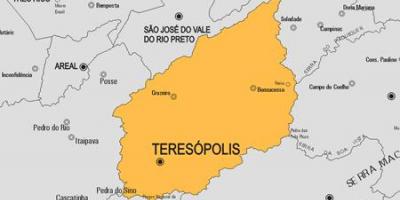 Мапа општине града Терезополис