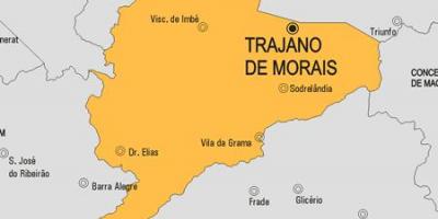 Карта Трајана општина де Мораис