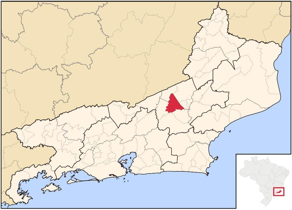 Карта Дуа Баррас
