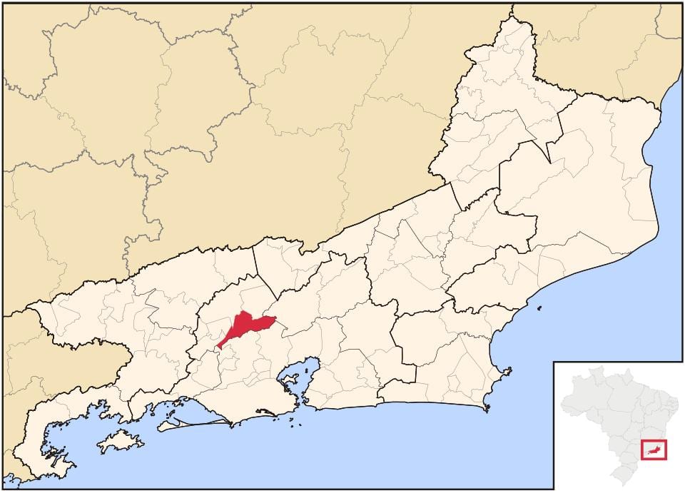 Карта Је Мигуел-Переира