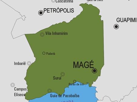 Мапа општине magé испорука