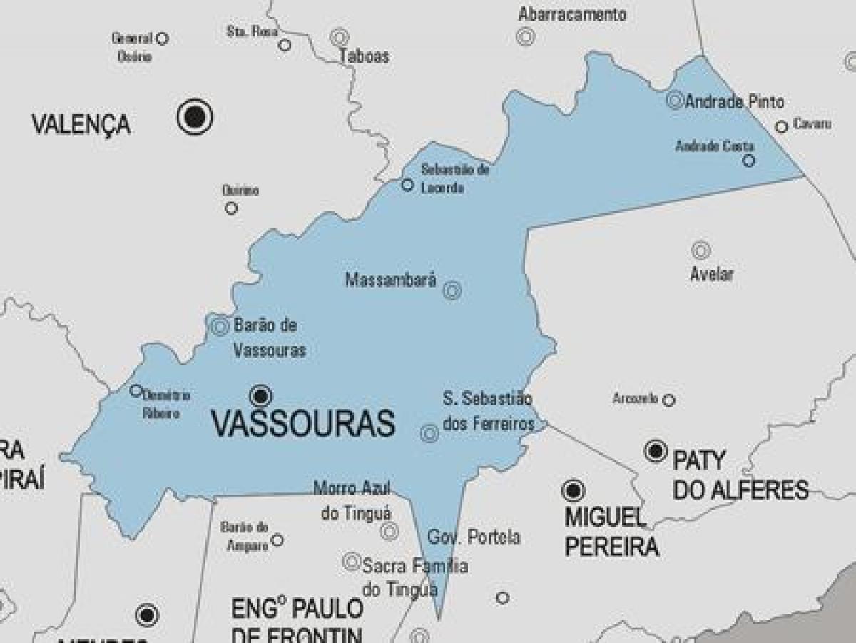 Карта Варре-Сај општина