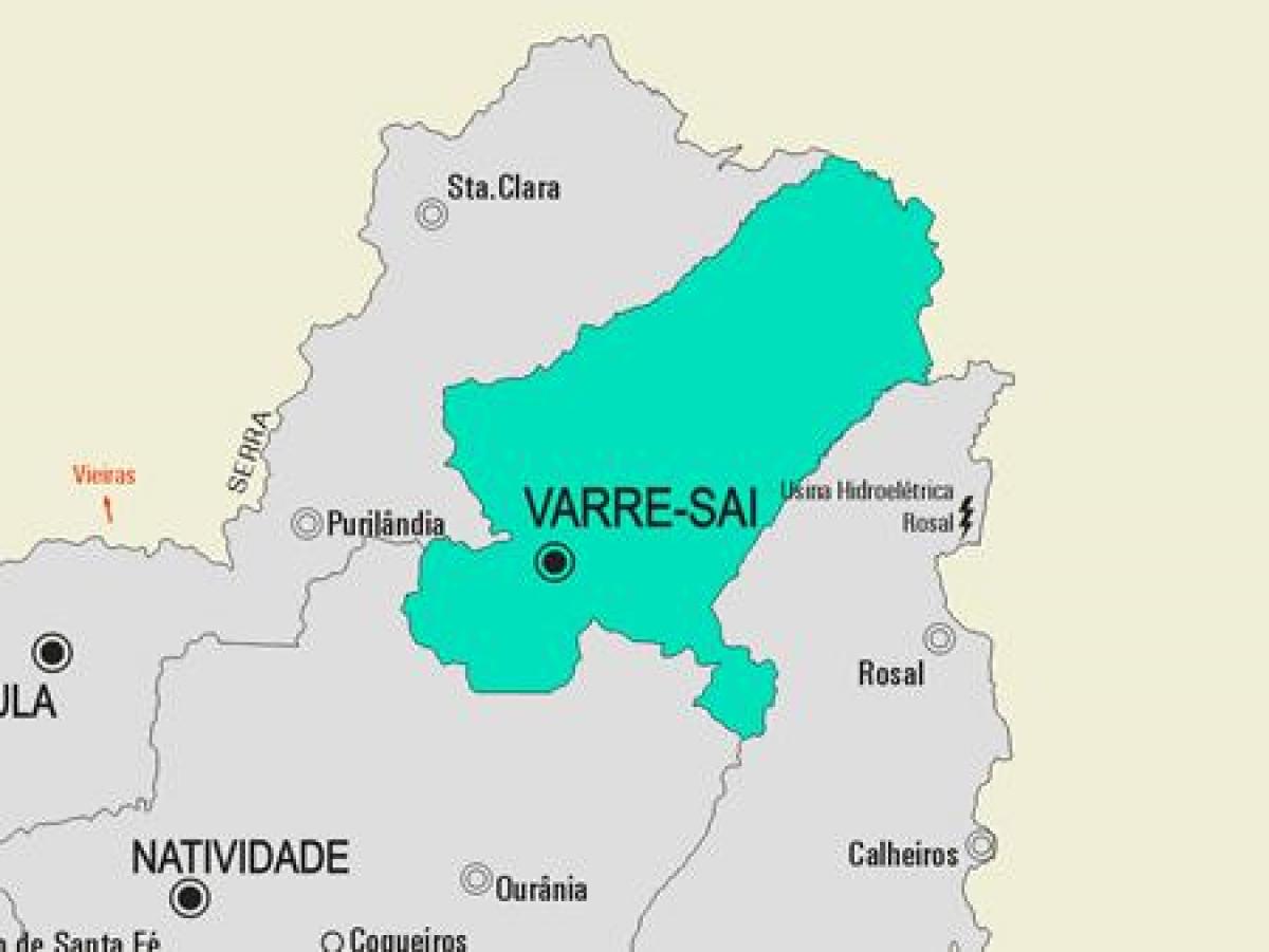 Карта Волта-Редонда општина