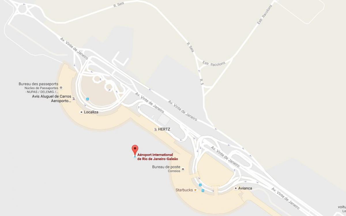 Мапа аеродрома Галеан