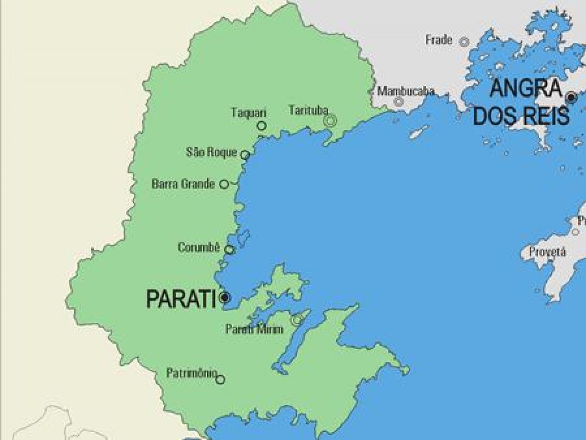 Карта општини што парати