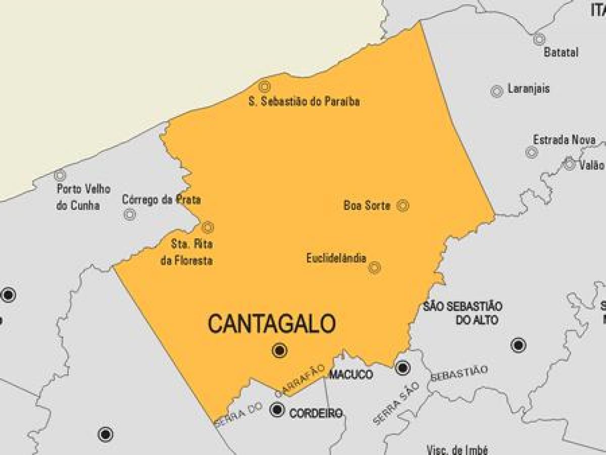 Карта Комендадора Леви општина Гаспарян