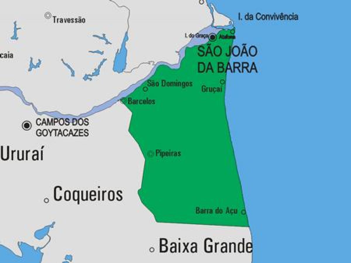 Карта места Сан-Ђовани-да-Барра општина