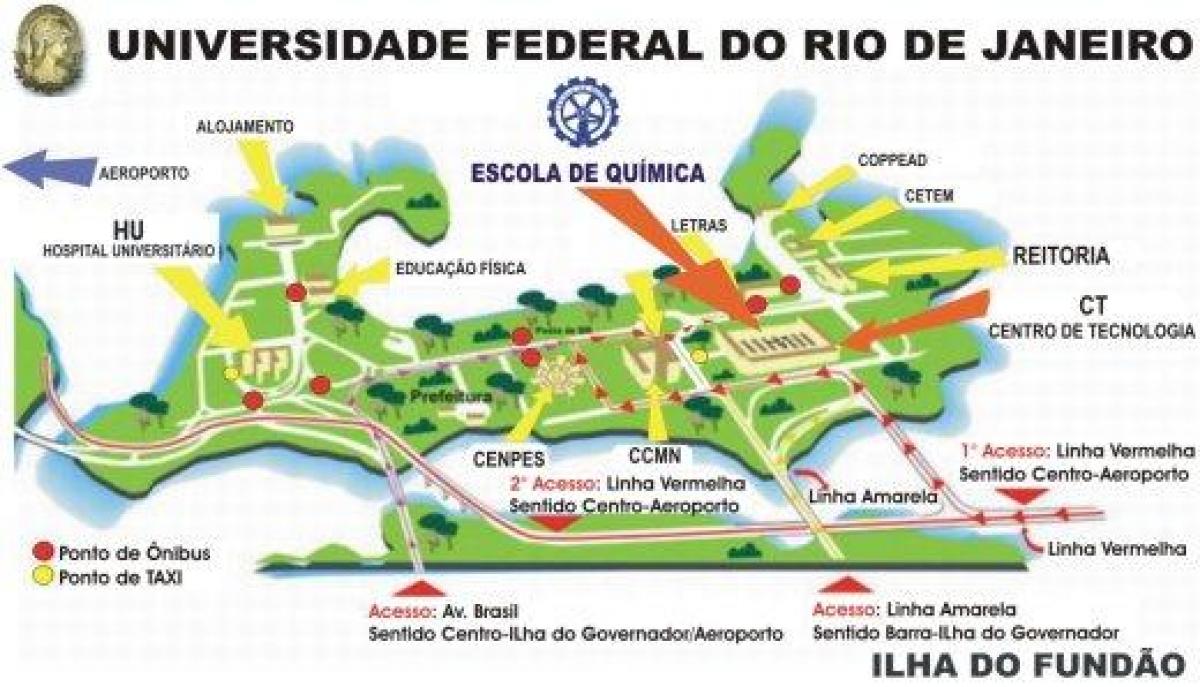 Картицу из федералног универзитета у Рио де Жанеиру