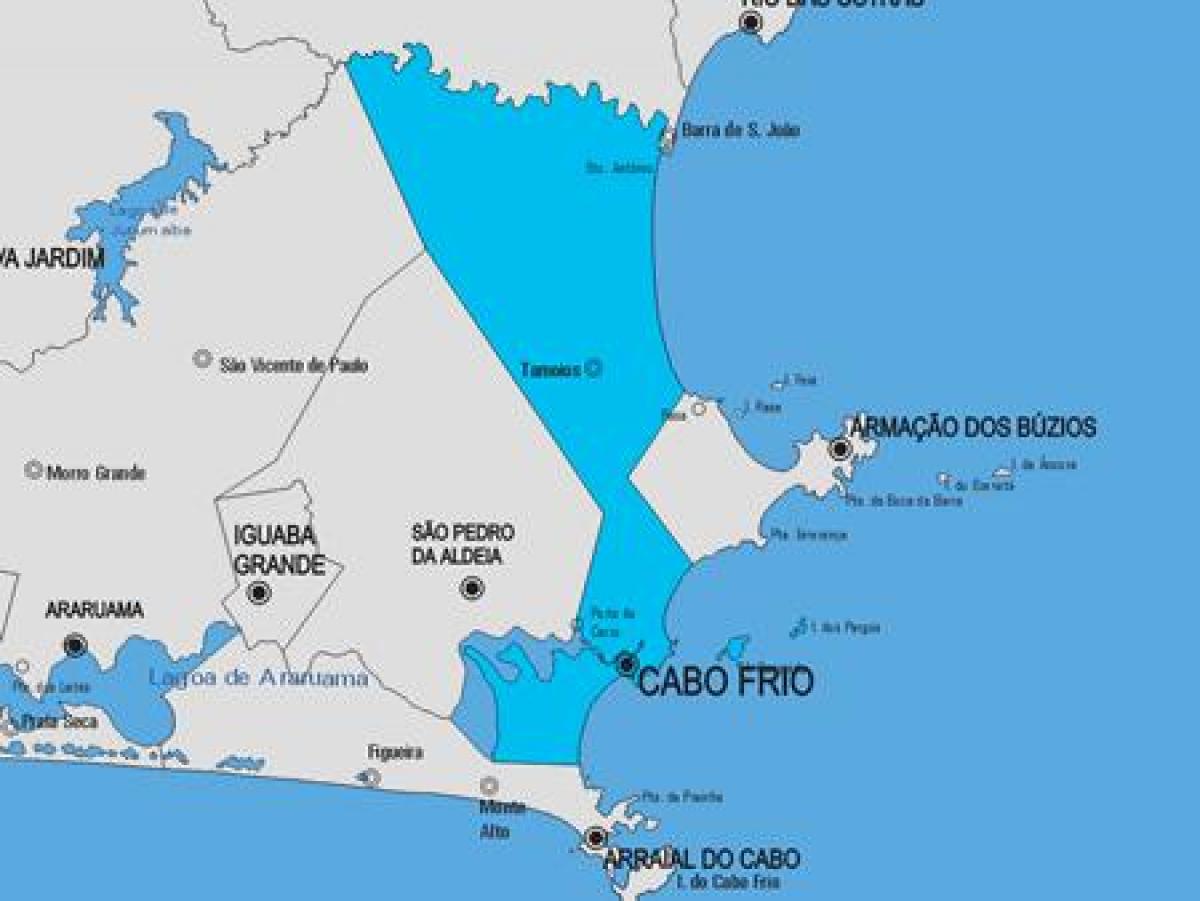 Карта општини Доебу-Фриу