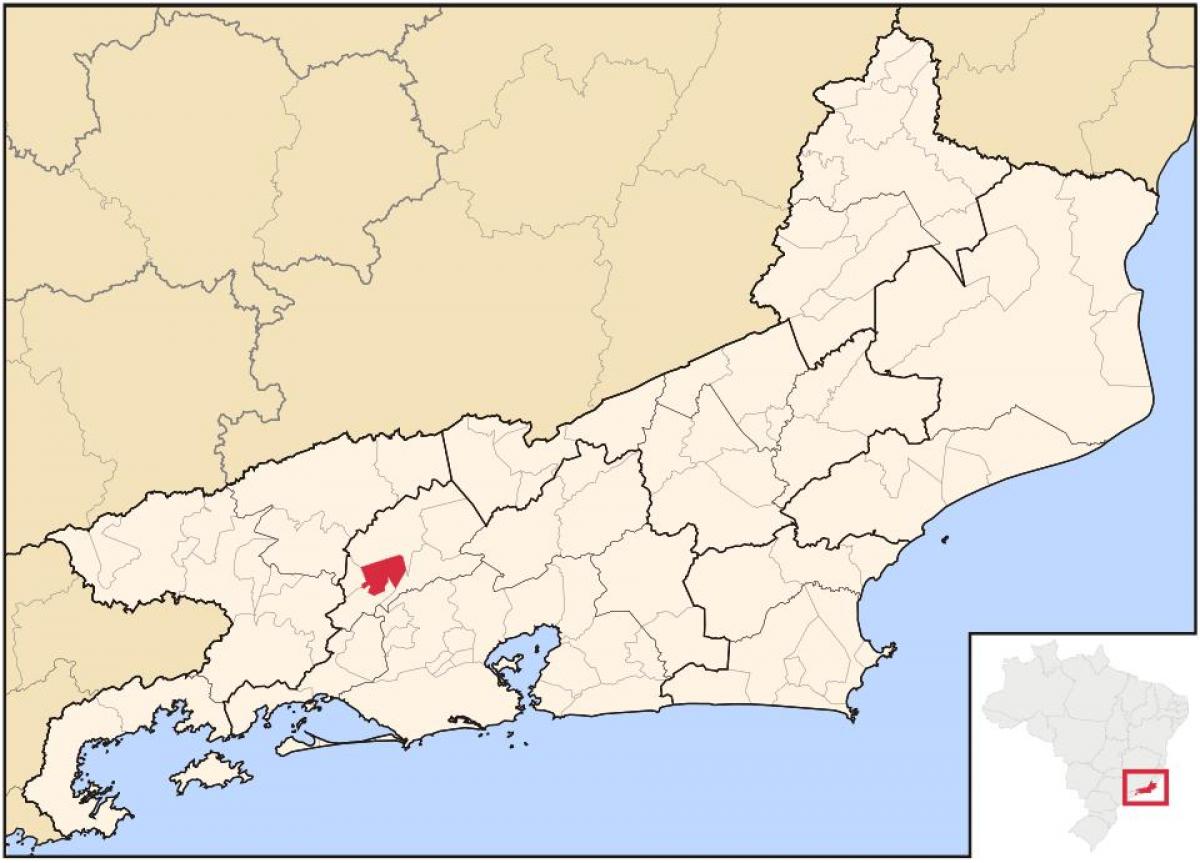 Карта Энженьейру-Паоло ди Фронтин