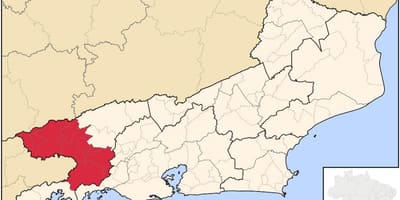 Карта Вале-ДОО-Параиба Флуминенсе