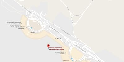 Мапа аеродрома Галеан