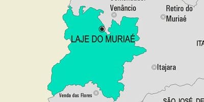 Карта Лажи раде општина Муриаэ