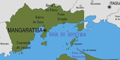 Мапа општине Мангаратиба
