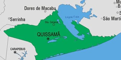 Мапа општине Quissamã