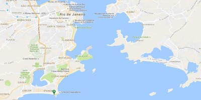 Карта плаже Арпоадор