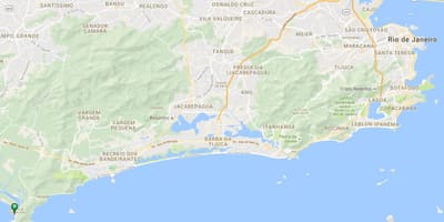 Карта плаже Барра-де-Гуаратиба