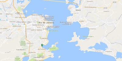 Карта плаже Ботафого