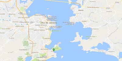 Карта плаже Вермелья