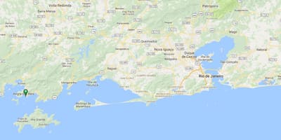Карта плаже Дентро