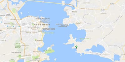 Карта плаже Форте Imbuí