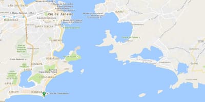 Карта плаже до Диабло