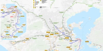 Карта Рио де Жанеиру превоза