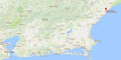 Картицу стадиона Клаудиу Moacyr де Азеведо