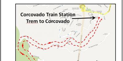 Карта за воз Корковадо