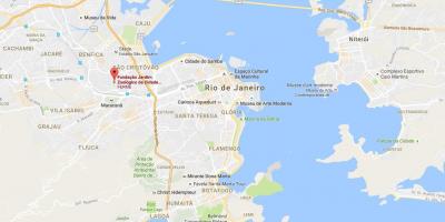 Карта зоо Рио де Жанеиру