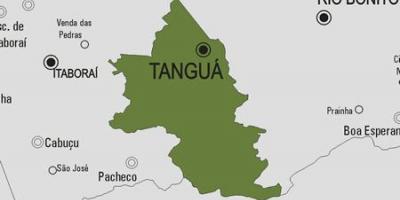Мапа општине Tanguá