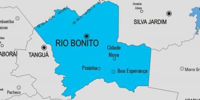 Карта Рио дас-Флорес општина