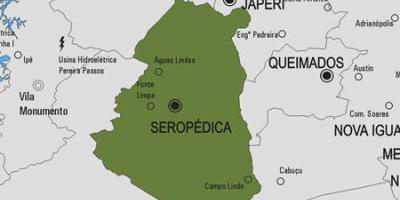 Карта општина коме онда seropédica