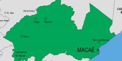 Мапа општине Макаэ