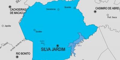 Мапа општине Силва-Жардин