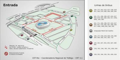 Картицу стадиона Жоао авеланжа у энженьяне превоза