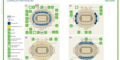 Картицу стадиона Олимпик Рио де Жанеиру