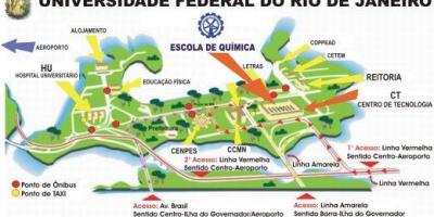 Картицу из федералног универзитета у Рио де Жанеиру